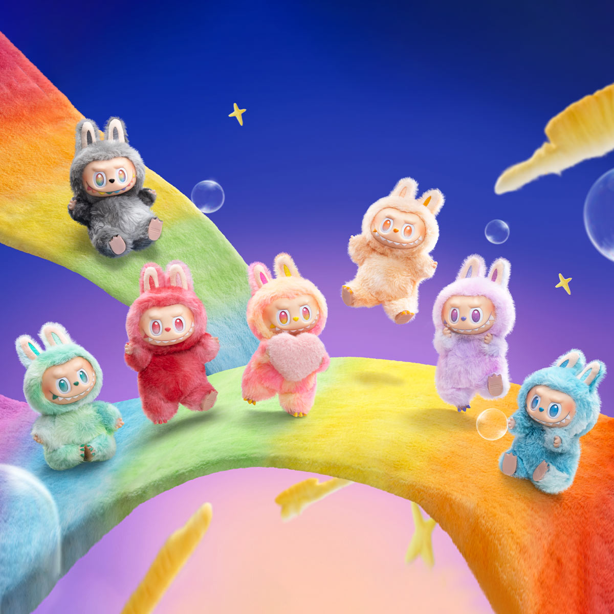 Labubu - The Monsters Plush Pendant
