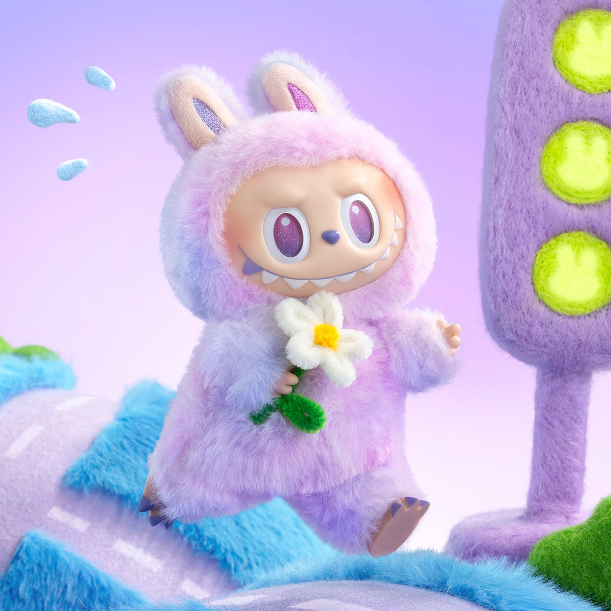 Labubu - The Monsters Plush Pendant
