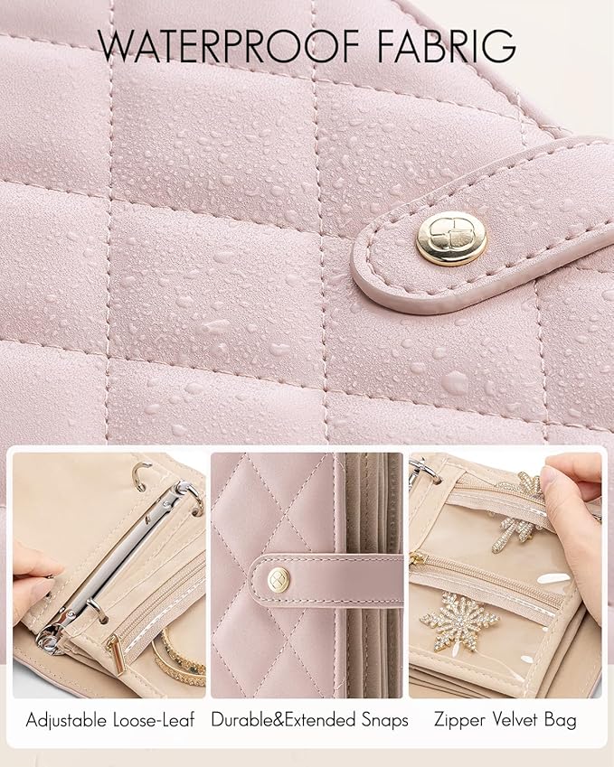Travel Jewelry Organizer Case