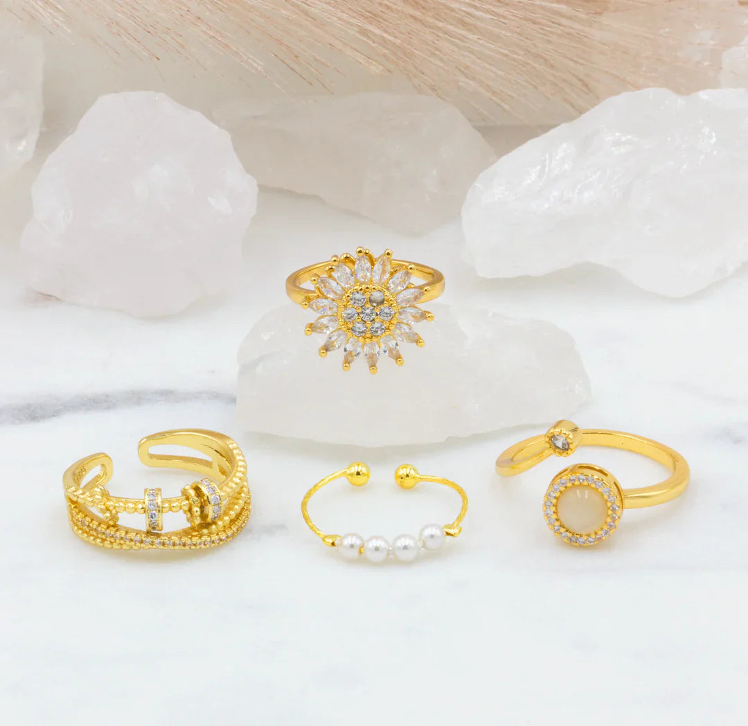 Anxiety Rings set