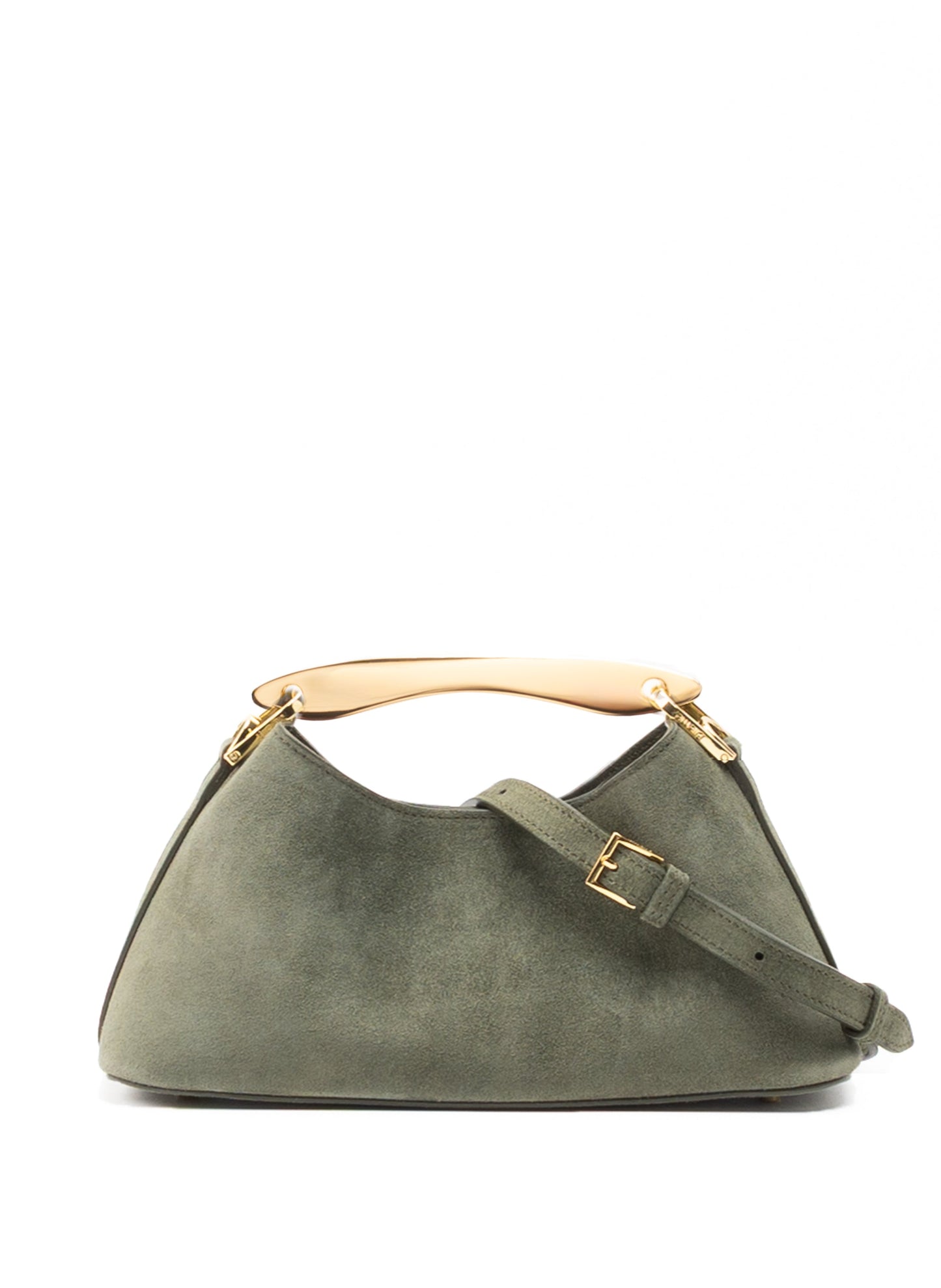 Mini Boomerang Suede Khaki
