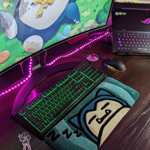 Handmade Fluffy Keyboard Rugs