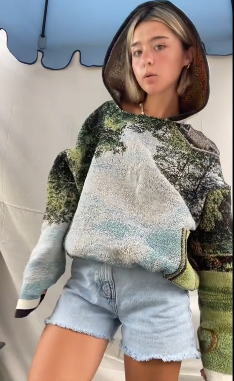 Scenic Forest Tapestry Hoodie