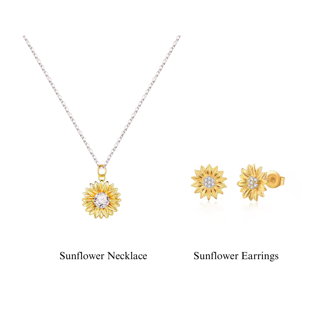 Sunflower Necklace