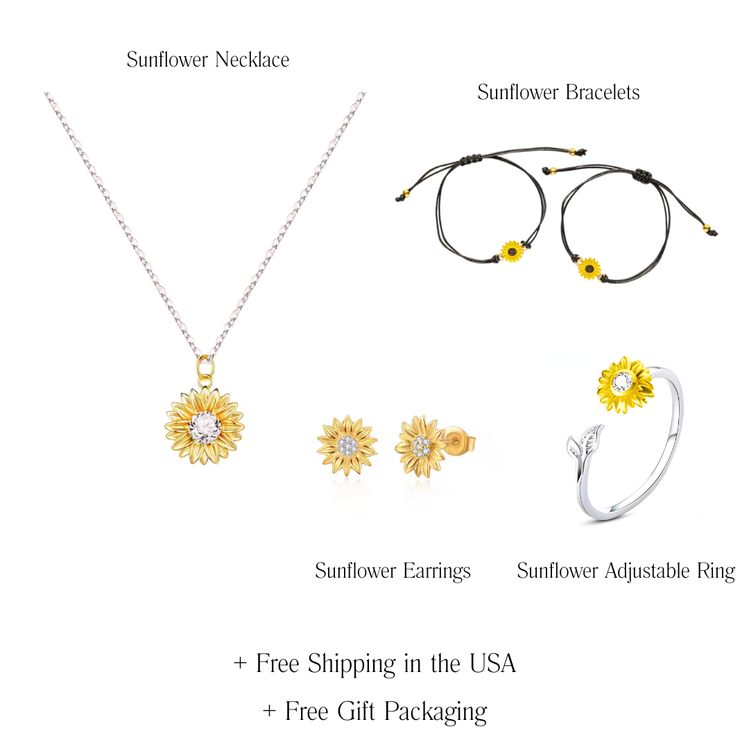 Sunflower Necklace