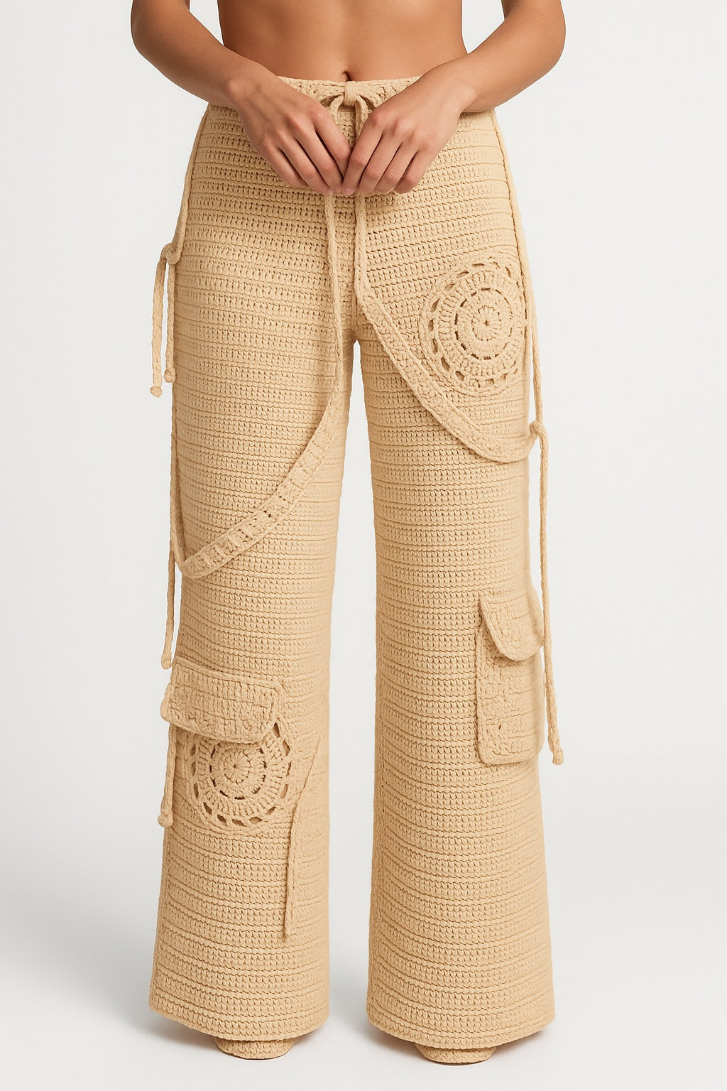Crochet Cargo Pant