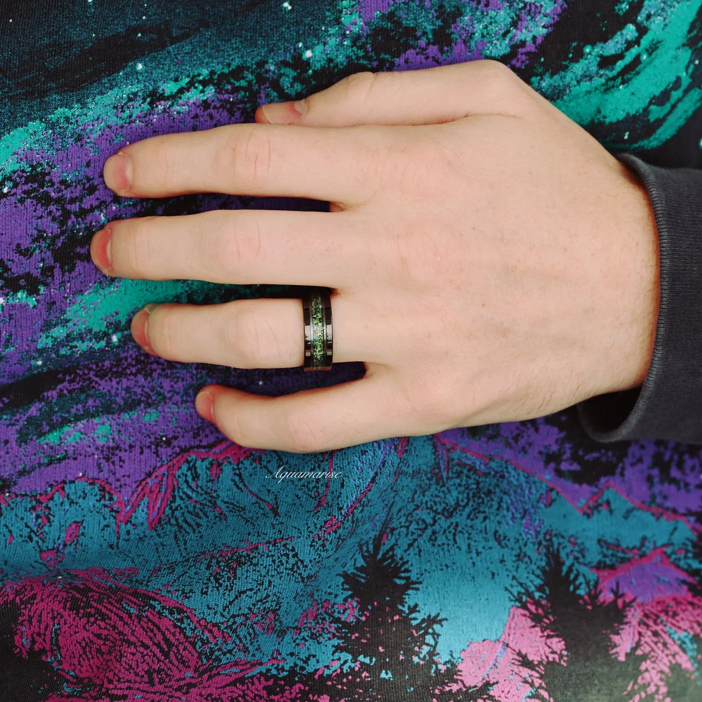 Skye Kite™ Moss Agate Couples Ring