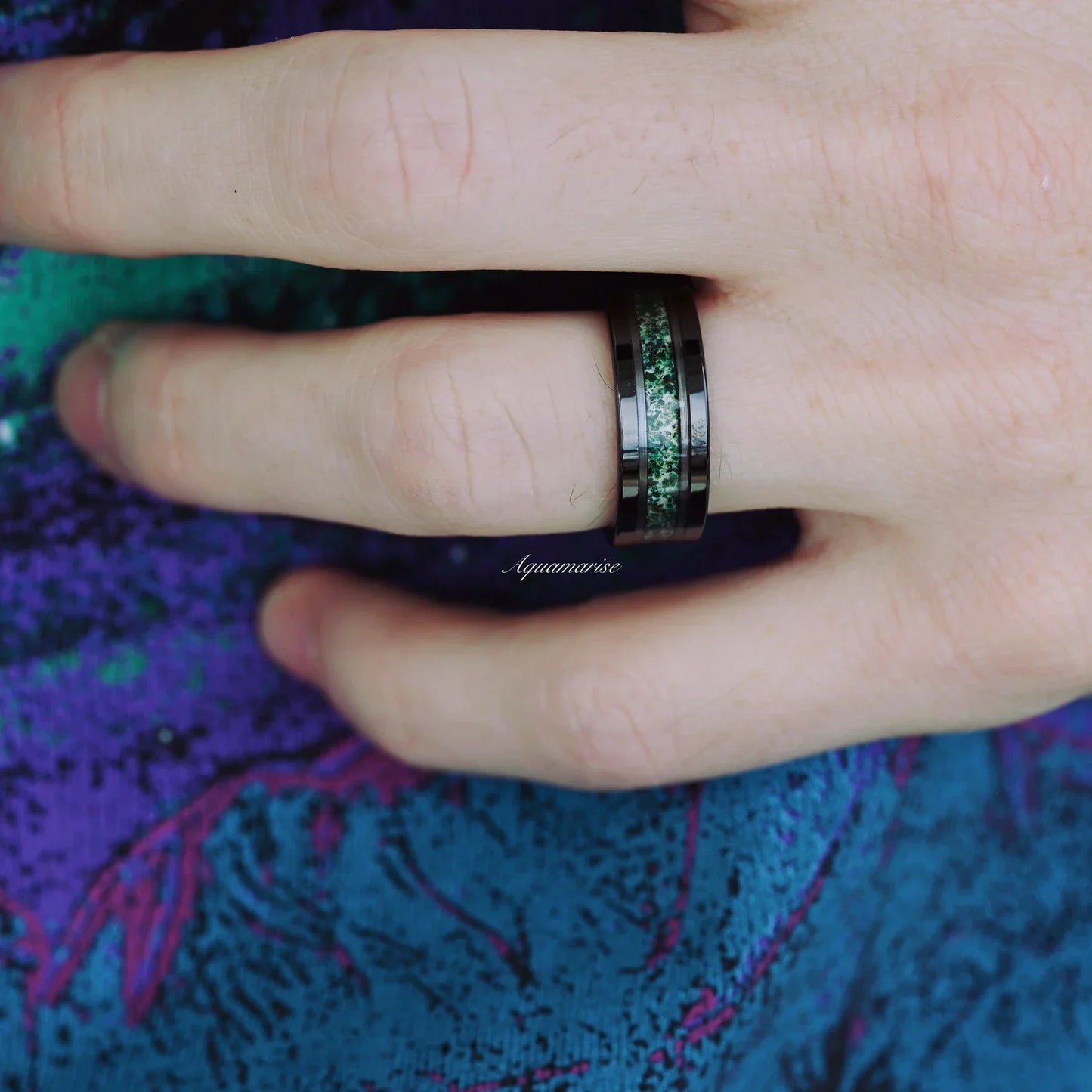 Skye Kite™ Moss Agate Couples Ring