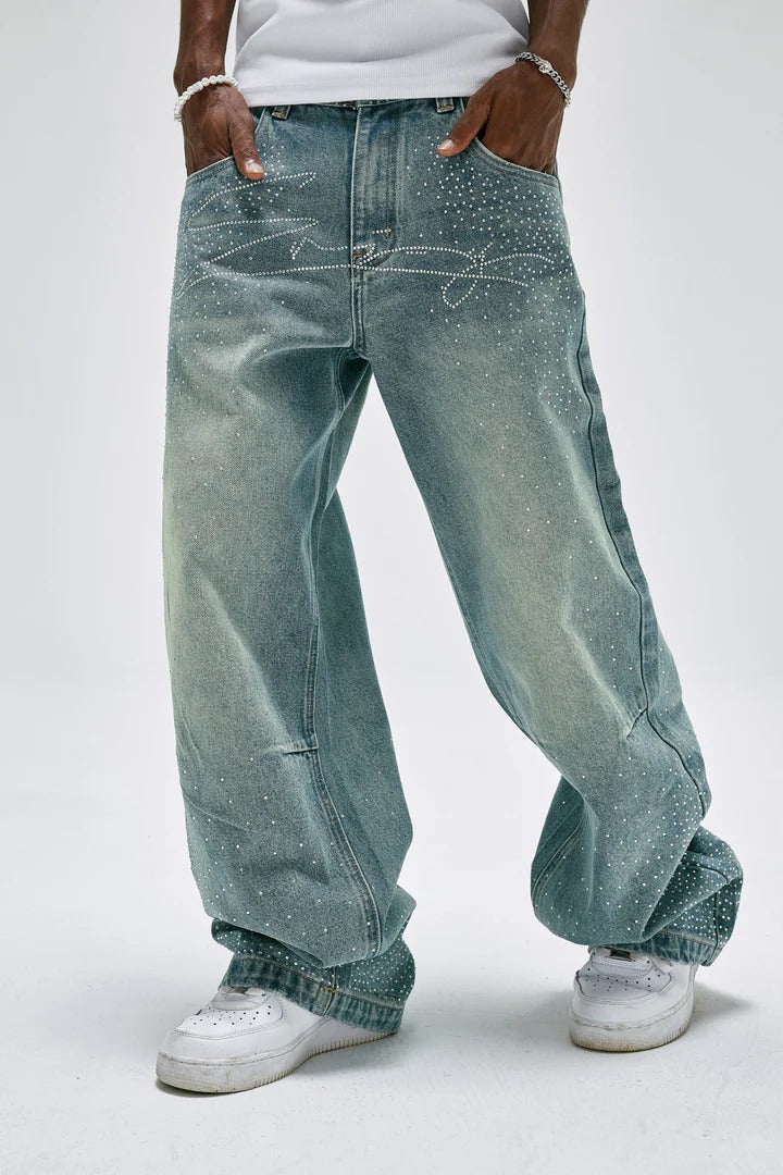 Rhinestone Jeans