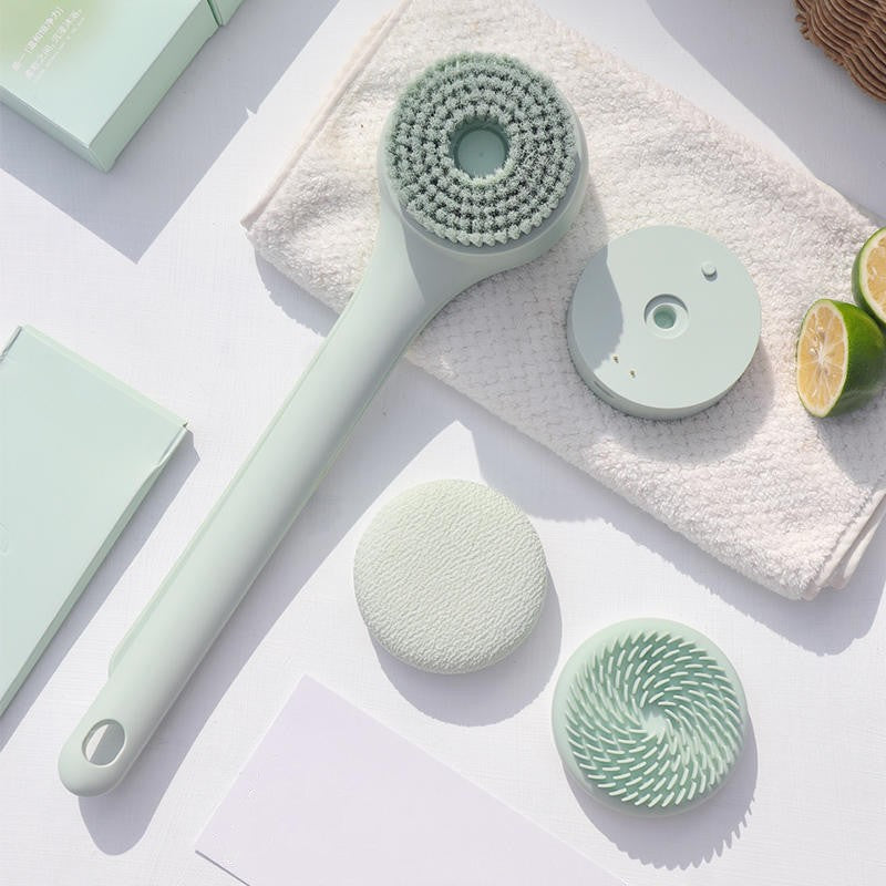 Electric Massage Shower Brush - Lazy Bathing Exfoliating Tool