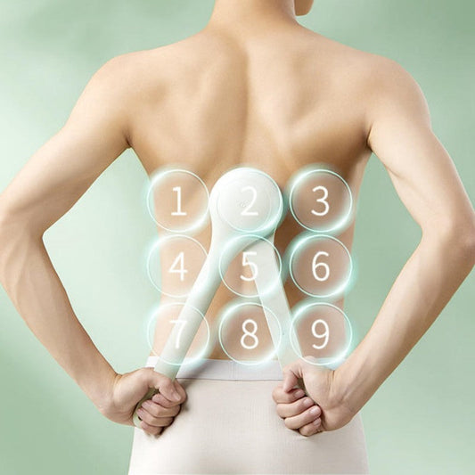 Electric Massage Shower Brush - Lazy Bathing Exfoliating Tool