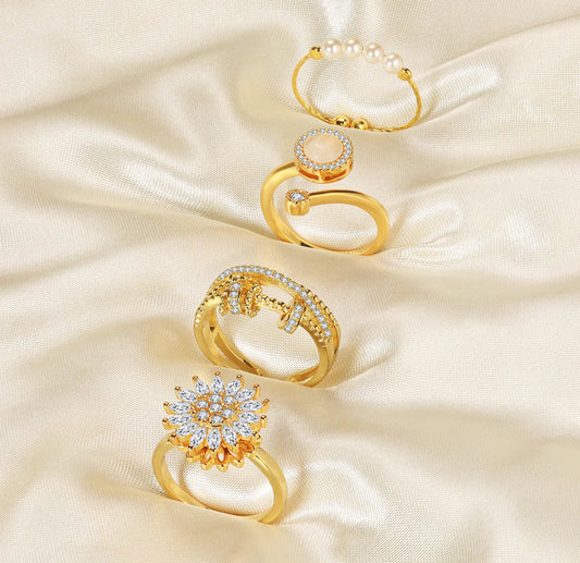 Anxiety Rings set