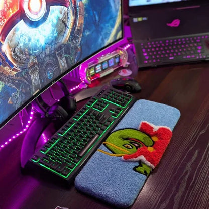 Handmade Fluffy Keyboard Rugs