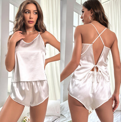 2-Piece Shorts Split Loungewear