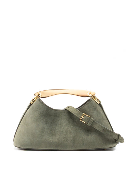 Mini Boomerang Suede Khaki
