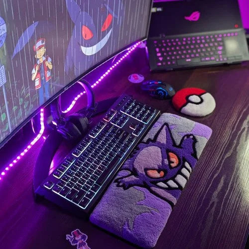 Handmade Fluffy Keyboard Rugs