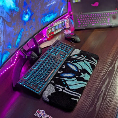 Handmade Fluffy Keyboard Rugs
