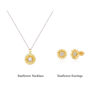 Sunflower Necklace