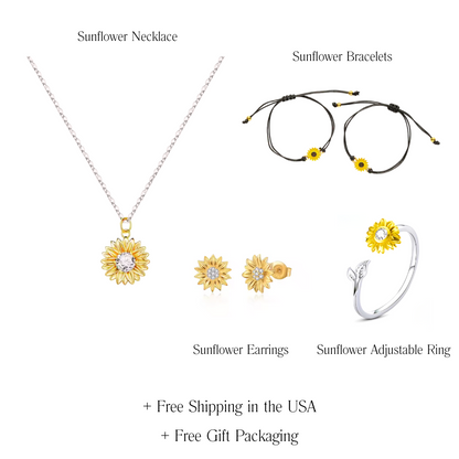 Sunflower Necklace