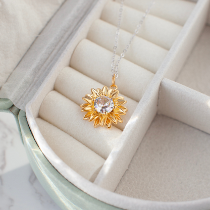 Sunflower Necklace