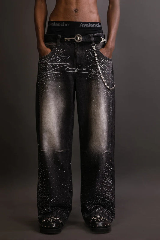Rhinestone Jeans