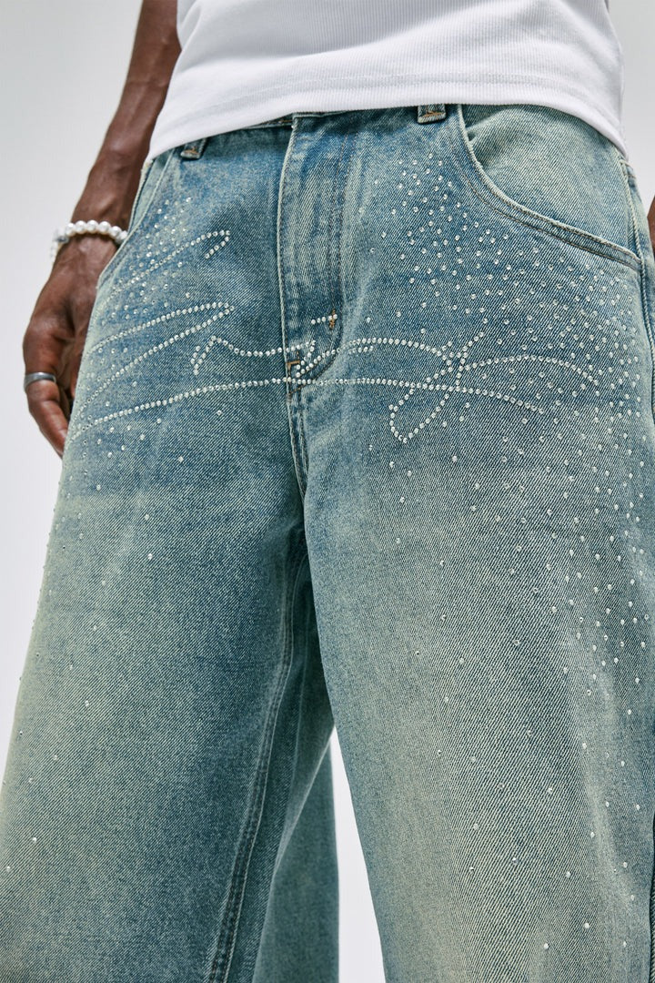Rhinestone Jeans